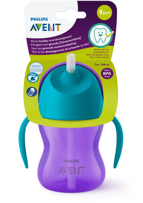 Avent Bendy Straw Cup (9m+) 200ml