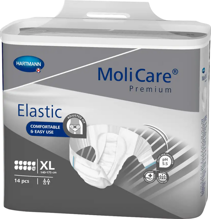 MoliCare Premium Elastic 10D - XLarge (Pack of 14)