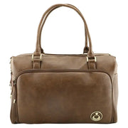 Isoki Double Zip Satchel REDWOOD - Babyonline