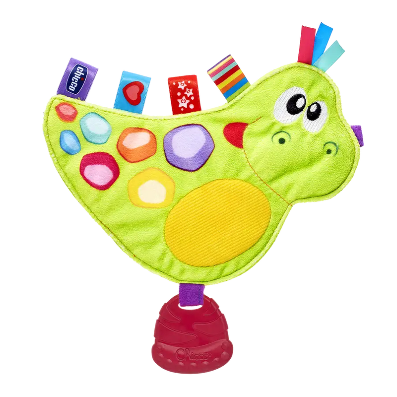 Chicco Dino Arthur Textile Rattle - Babyonline