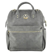 Isoki Nappy Bag Byron Backpack STONE - Babyonline