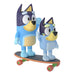 Bluey Figurines 2 Pack –  Skateboarding - Babyonline