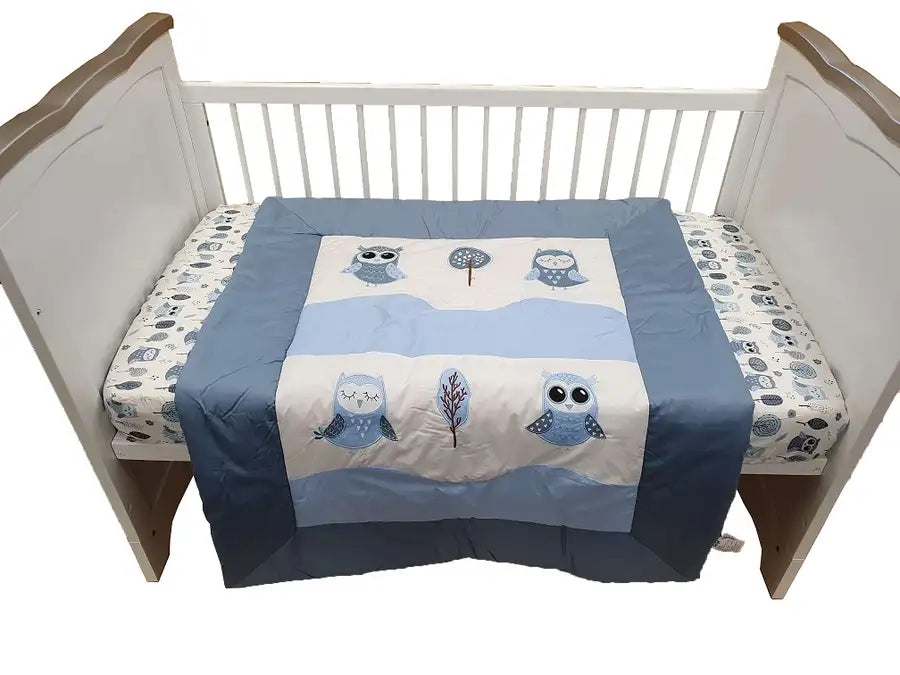Owl cot sales bed duvet cover