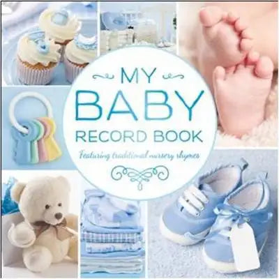 My Baby Record Book - BLUE - Babyonline