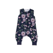 Little Unicorn Cotton Muslin Sleep Romper - Dark Coneflower - Babyonline