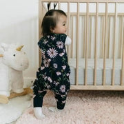 Little Unicorn Cotton Muslin Sleep Romper - Dark Coneflower - Babyonline