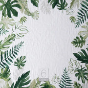 Little Unicorn Photo Blanket & Milestone Set - Tropical Leaf - Babyonline