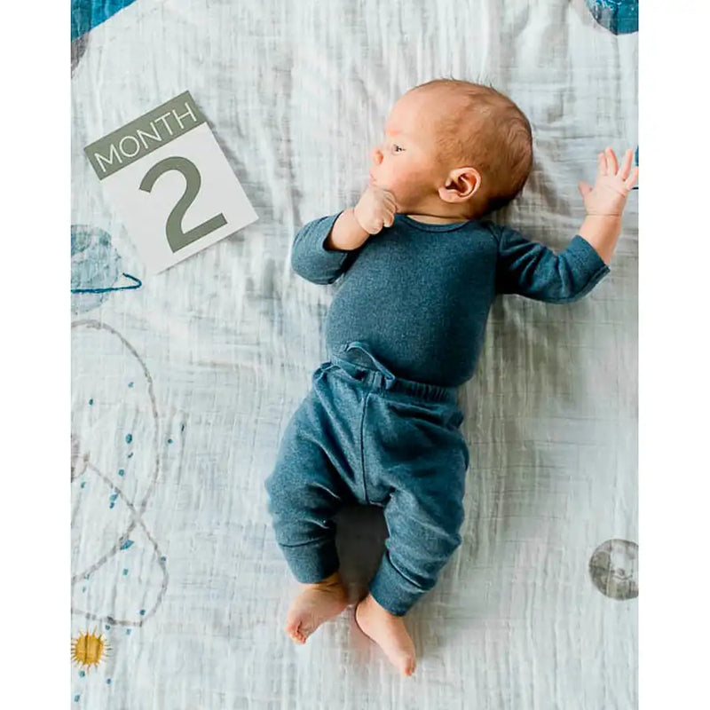 Little Unicorn Photo Blanket & Milestone Set - Planetary - Babyonline