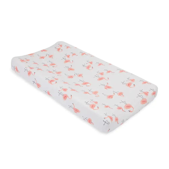 Little Unicorn Muslin Changing Pad Cover - Pink Ladies - Babyonline