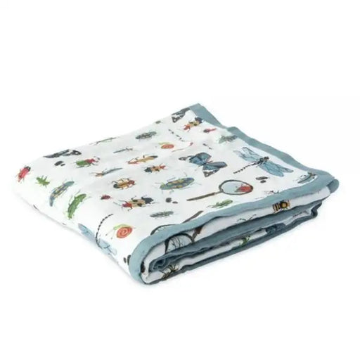 Little Unicorn Deluxe Muslin Quilt - Bugs - Babyonline