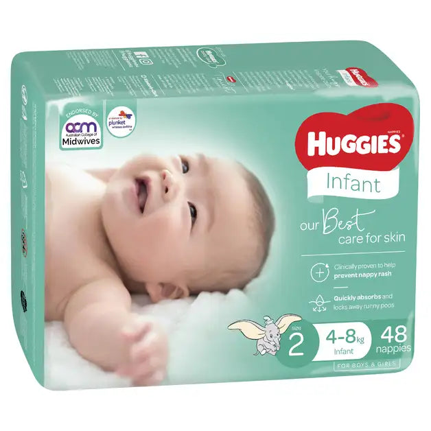 Huggies ultimate deals nappies size 2