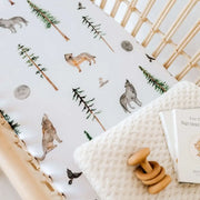 Snuggle Hunny Kids Bassinet Sheet / Change Pad Cover - Alpha - Babyonline