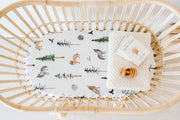 Snuggle Hunny Kids Bassinet Sheet / Change Pad Cover - Alpha - Babyonline