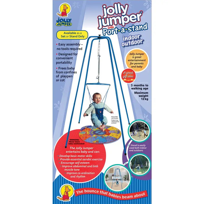 Jolly Jumper Exerciser and Portable Stand — Babyonline