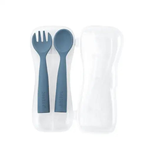 Haakaa Bendy Silicone Cutlery Set - Babyonline