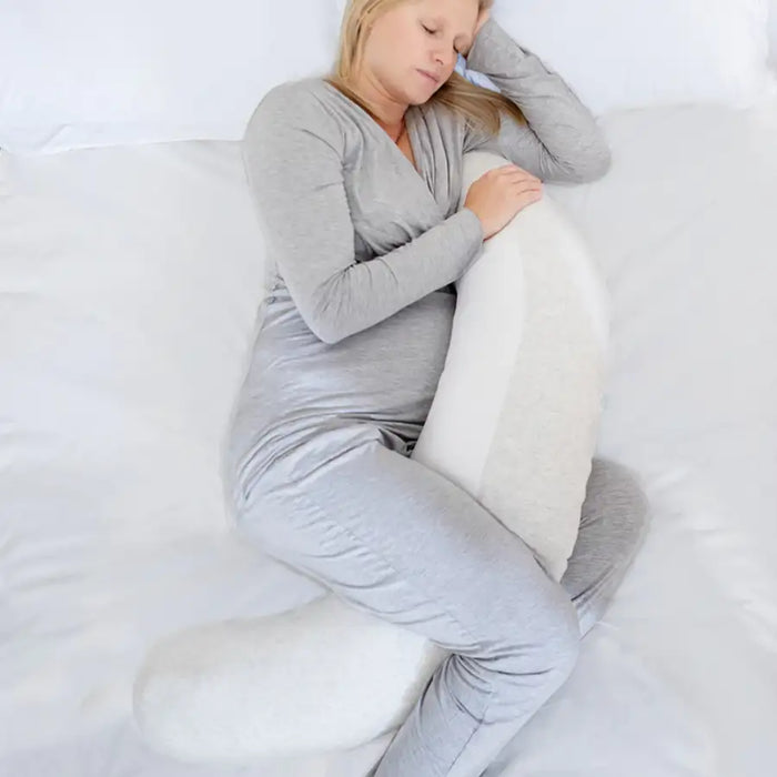 Purflo Breathe Pregnancy Pillow - Minimal Grey - Babyonline