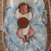 Snuggle Hunny Kids Organic Muslin Wrap - Eventide Miss Kyree Loves - Babyonline