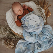 Snuggle Hunny Kids Organic Muslin Wrap - Eventide Miss Kyree Loves - Babyonline