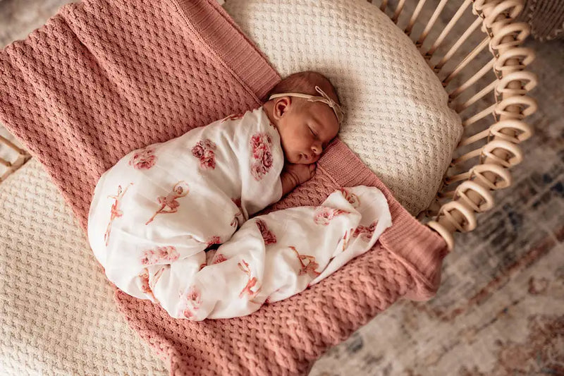 Snuggle Hunny Kids Organic Muslin Wrap - Ballerina - Babyonline