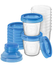 Avent Milk Storage Cups 180ml - Pack of 10 - Babyonline