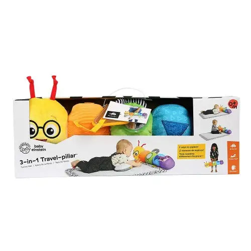 Baby Einstein Tummy-Time Traveler Sensory Prop Mat - Babyonline