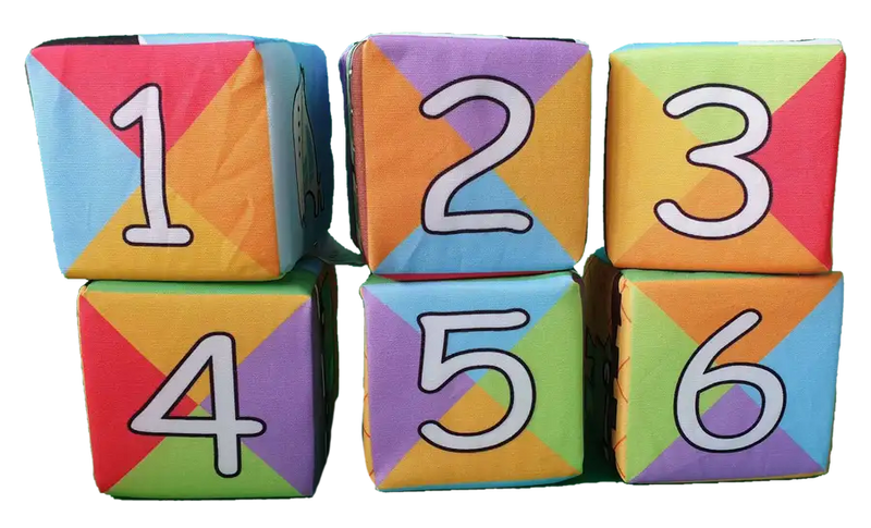 Soft Blocks Counting - Pack of 6 - Babyonline