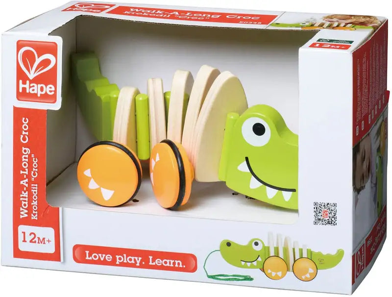 Hape Walk-A-Long Croc - Babyonline
