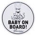 Dreambaby Tiger Baby on Board Sign - Babyonline