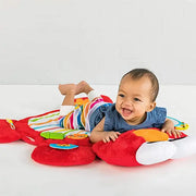 Bright Starts Sesame Street Tummy-Time Elmo Prop Mat - Babyonline