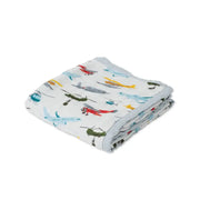 Little Unicorn Deluxe Muslin Quilt - Airshow - Babyonline