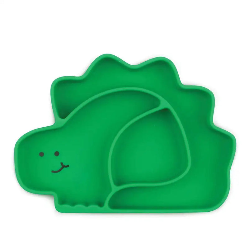 Bumkins Silicone Grip Dish - Dinosaur - Babyonline