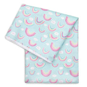Bumkins Waterproof Splat Mat - Rainbows - Babyonline