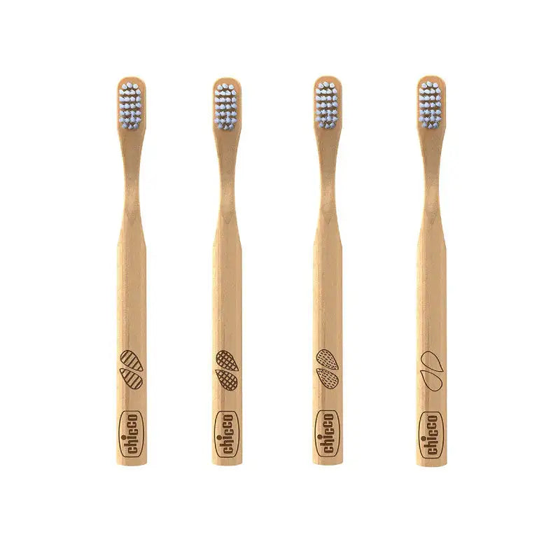 Chicco Bamboo Toothbrush (3yrs+) - Babyonline