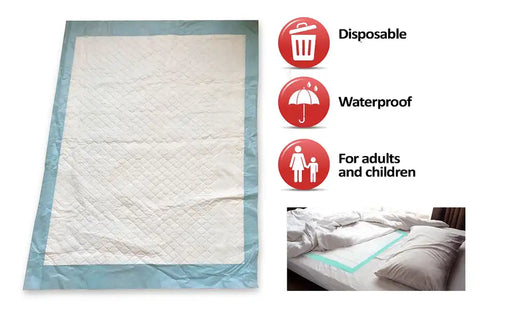 SuperCare Disposable Bed Liners ( Approx. 58cm x 91cm) - Pack of 10 pcs - Babyonline