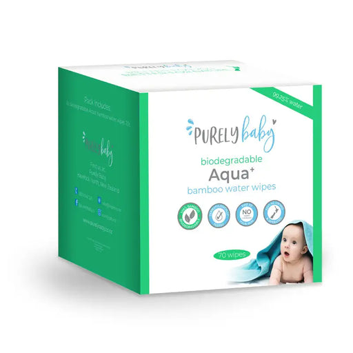 Purely Baby Aqua +  Biodegradable Bamboo Water Wipes - Babyonline