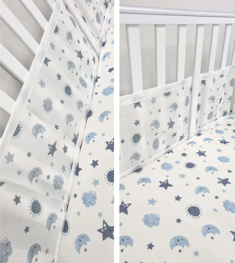Sleep Tight Breathable Mesh Cot Bumper - Babyonline