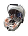 Neeva Capsule with Aluminum Handle - LIGHT GREY & ORANGE - Babyonline