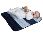 Mum2Mum Play N' Change Mat BABY BLUE & NAVY - Babyonline