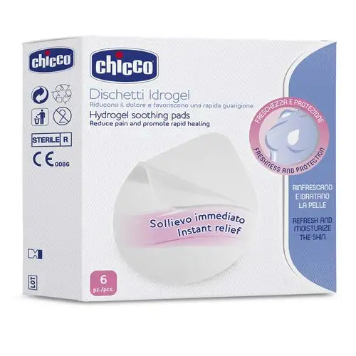 Chicco Hydrogel Soothing Pads (6 Pack) - Babyonline