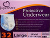 SuperCare Protective Underwear Size Large - Box of 32pcs - Babyonline