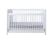 Kapai MERCURY Wooden Baby Cot Drop Side with Drawer - Babyonline