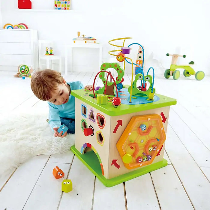 Hape Country Critters Play Cube - Babyonline