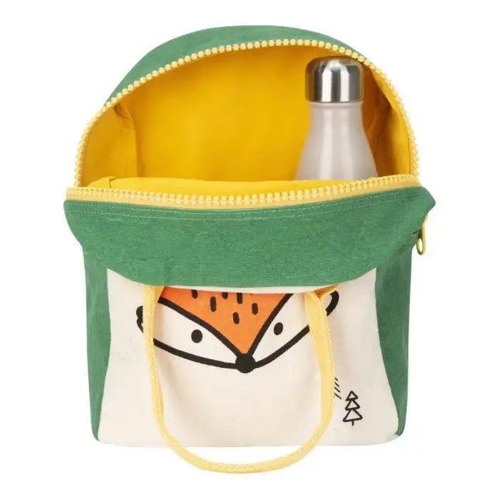 Fluf Zipper Lunch Bag - FOX - Babyonline