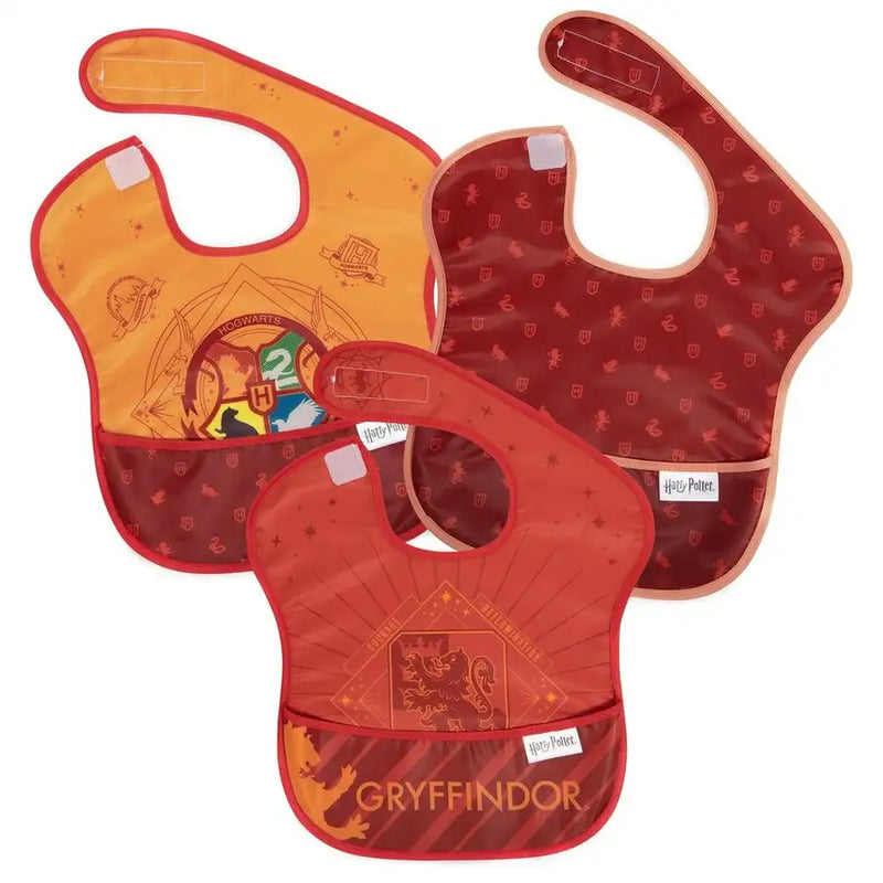 Bumkins Waterproof SuperBib 3 pack - Harry Potter Gryffindor - Babyonline