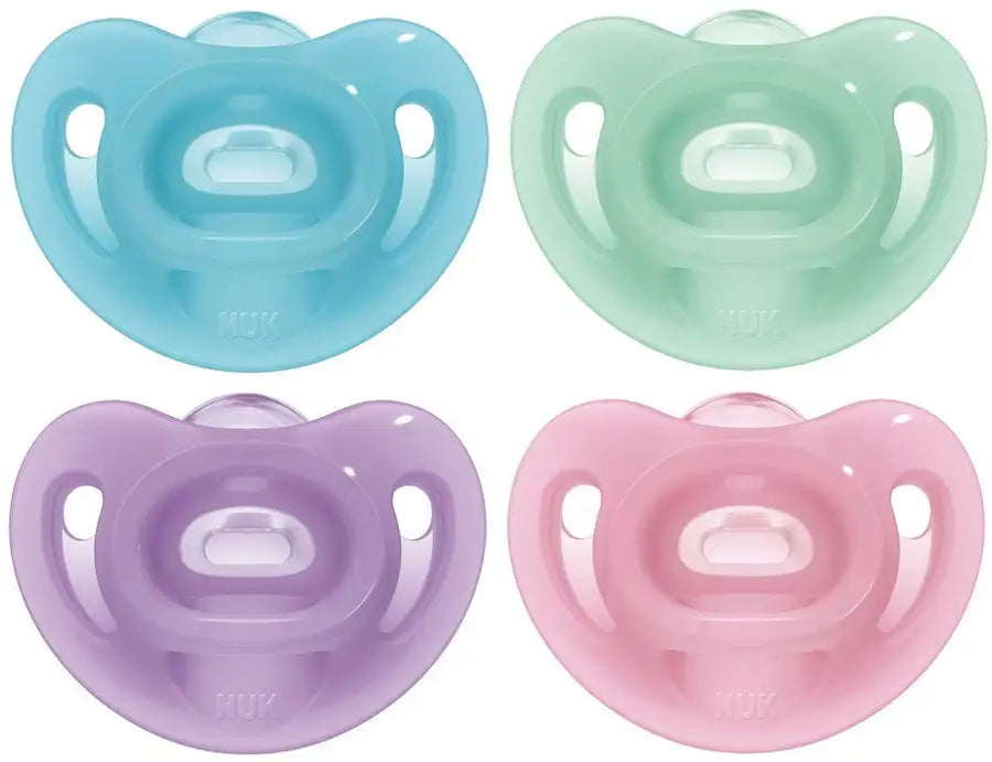 NUK Sensitive Silicone Pacifiers - Pack of 2 - Babyonline