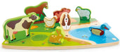 Hape Farm Animal Puzzle & Play - Babyonline
