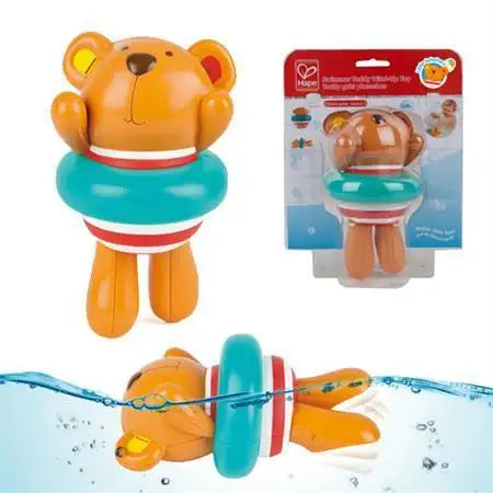 Hape Swimmer Teddy Wind-Up Toy - Babyonline