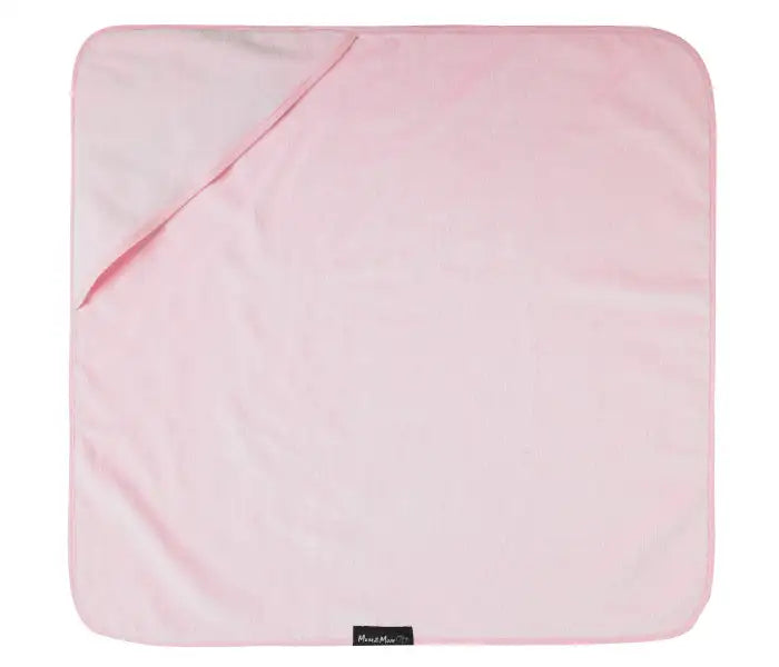 Mum2Mum Hooded Towel BABY PINK - Babyonline