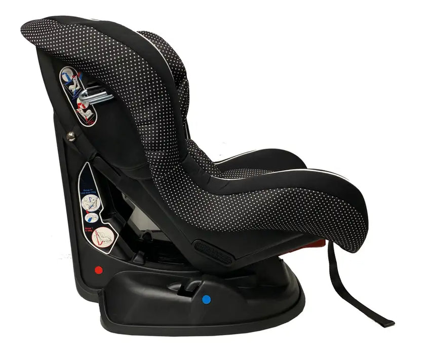 Neeva Convertible Carseat 0-18kgs : BLACK/DOTS - Babyonline