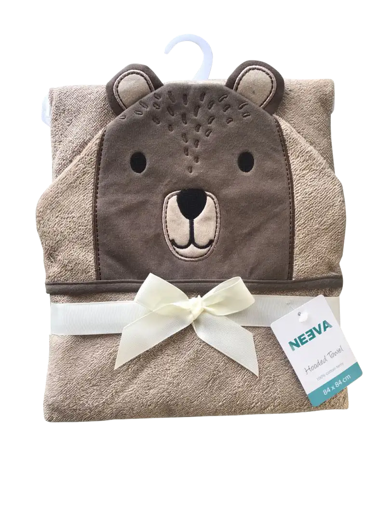 Neeva Hooded Towel BEAR - Babyonline